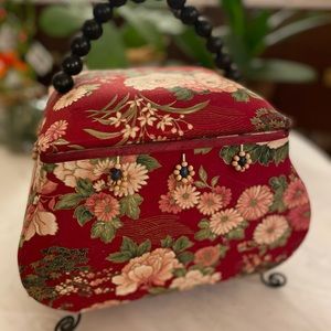 Vintage craft supplies to hold sewing kits & small tools.